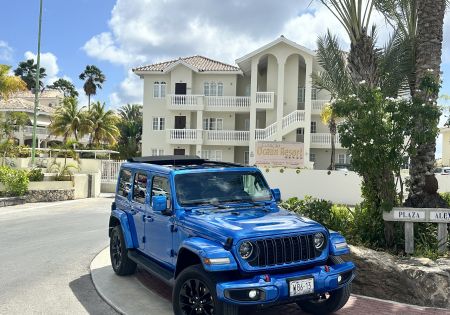 Jeep Wrangler Special Blue High altitude elektrisch dak-cabrio